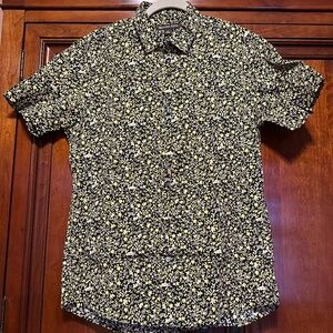 Michael Kors Men's Black and Yellow Slim fit  Size M